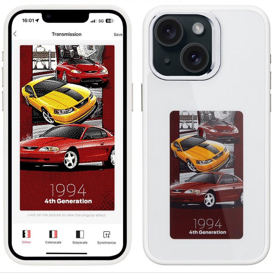 Coque e-INK iPHONE