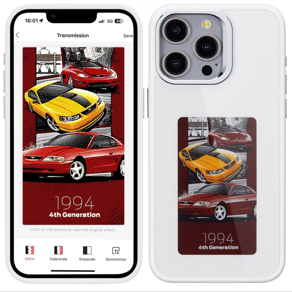 Coque e-INK iPHONE