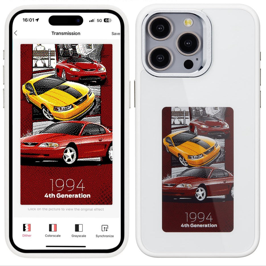 Coque e-INK iPHONE